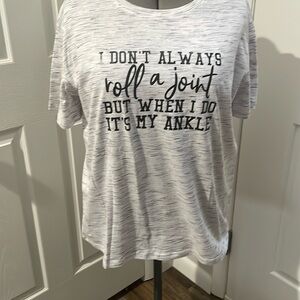 Novelty T-shirt unisex NWOT